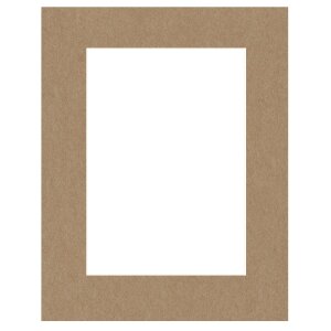 HNFD Passepartout nach Maß Malto malzbraun...