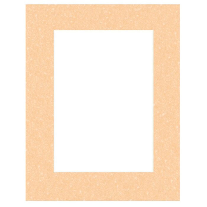 HNFD Passepartout nach Maß - Perg Rosa (lachsfarben)