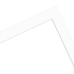 FDM Деревянная фоторамка Classic 10x30 см, музейное стекло, белая