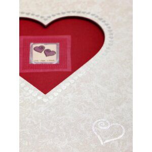 Альбом Walther screw-top свадебный SINFONIA 30x33 см белый