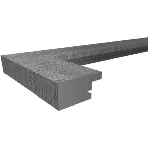 Walther Holzrahmen Home grau 40x60 cm mit Passepartout 30x45 cm Blockprofil