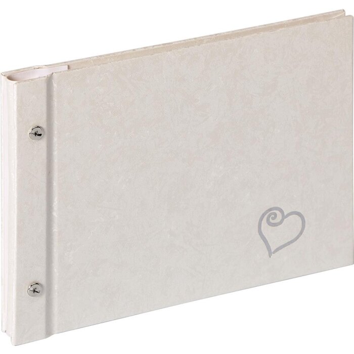 Альбом Walther с винтовой крышкой Forever 26,5x19 см 40 белых страниц