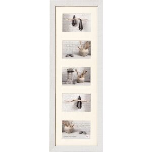 Галерейная рамка Walther Home 5 фото 10x15 см полярно-белая