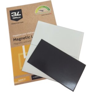 3 Stück magnetisches Sichtfenster mit Bogen 55x102mm