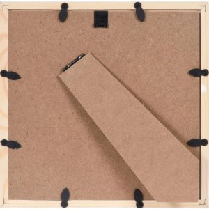 Henzo Holzrahmen Umbria 20x20 cm schwarz