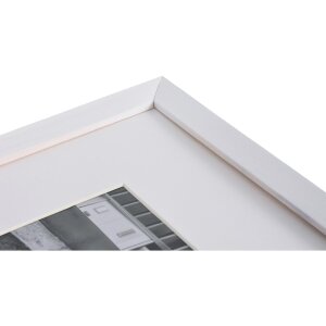 Henzo Holzrahmen Umbria 30x30 cm weiß mit Passepartout