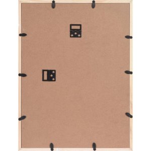 Henzo Holz-Bilderrahmen Umbria 30x40 cm braun mit Passepartout säurefrei