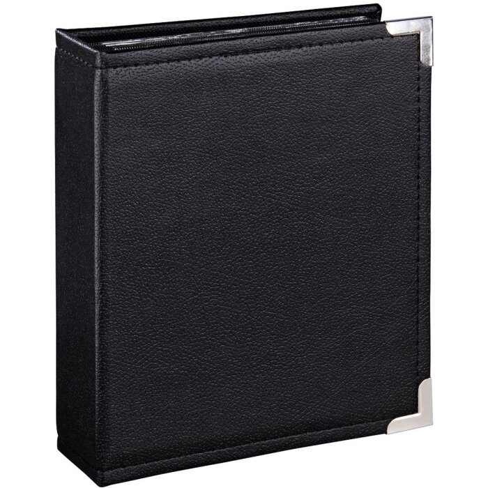 Вкладной альбом Hama Нью-Йорк искусственная кожа серебристые металлические уголки 200 фотографий 9x13 см