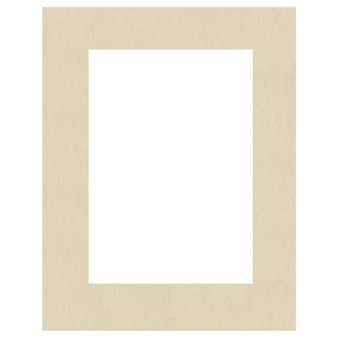 Passepartout 9x13 cm - 5x7 cm Panna