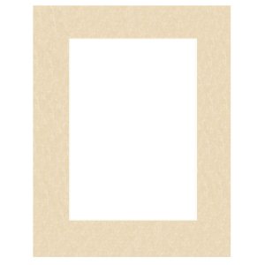 Passepartout 18x24 cm - 10x15 cm Perg Avorio Antico