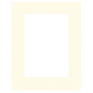 HNFD Passepartout 18x24 cm - 13x18 cm Avorio Liscio (Creme)