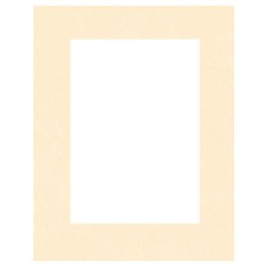 Passepartout 20x20 cm - 13x13 cm Vaniglia