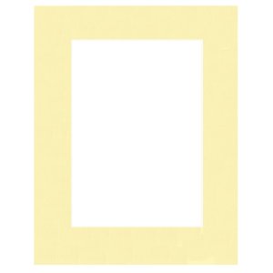 Passepartout 20x20 cm - 13x13 cm Crema