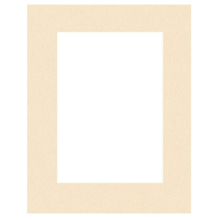 Passepartout 20x20 cm - 13x13 cm Avorio di Castiglia