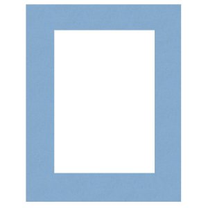 Passepartout 20x25 cm - 13x18 cm Turchese