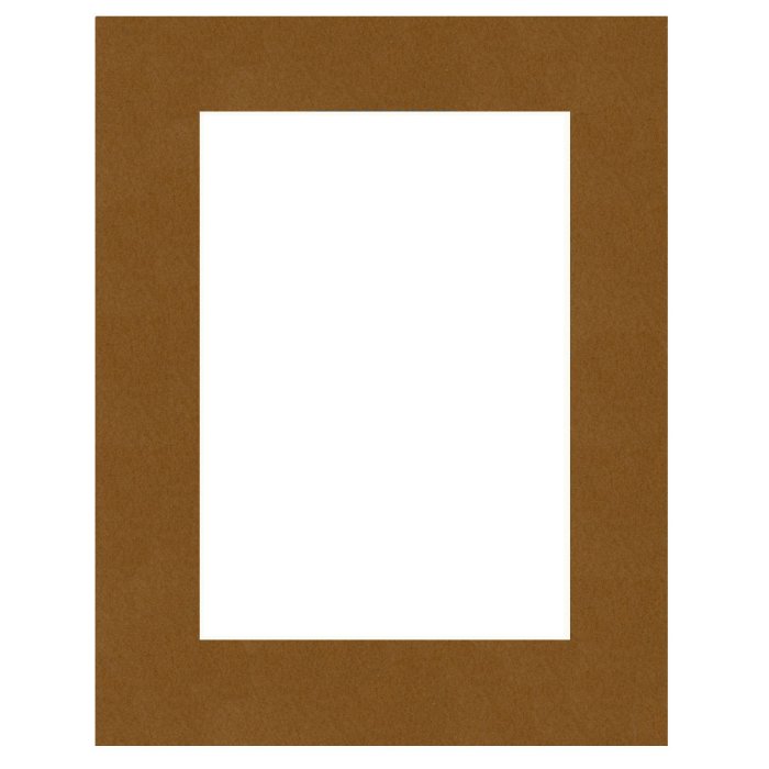 Passepartout 30x40 cm - 20x27 cm Tabacco