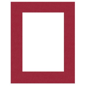 Passepartout 42x59,4 cm - 30x45 cm Rosso Cardinale