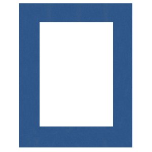 HNFD Passepartout 50x60 cm 30x40 cm Bluette 1,4 mm stark...