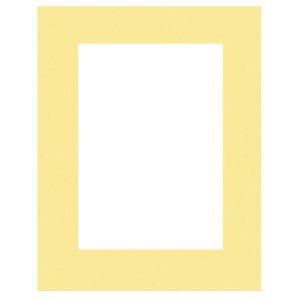 Passepartout 50x70 cm - 40x60 cm Giallo