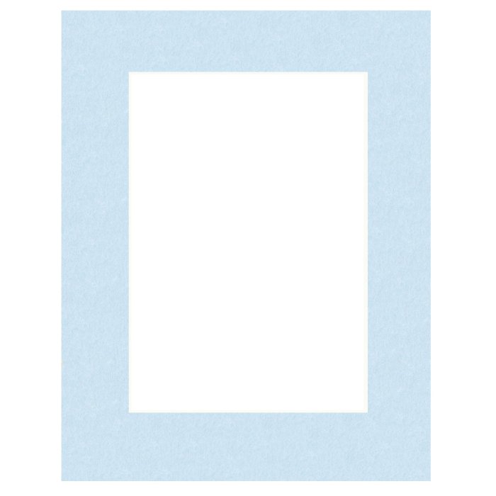 Passepartout 60x60 cm - 40x40 cm Perg Blue