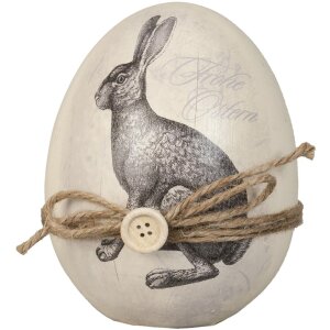Clayre & Eef 6PR0515 Украшение Кролик Ø 12x14...