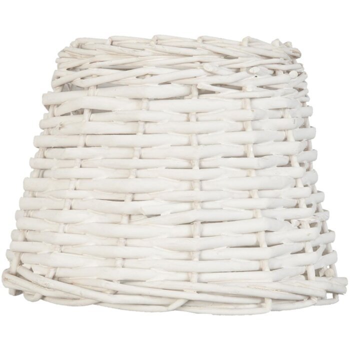 Clayre & Eef 6LAK0258W Абажур белый Ø 20x15 см E27