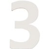 Цифра 3 из натурального МДФ 8x5 см