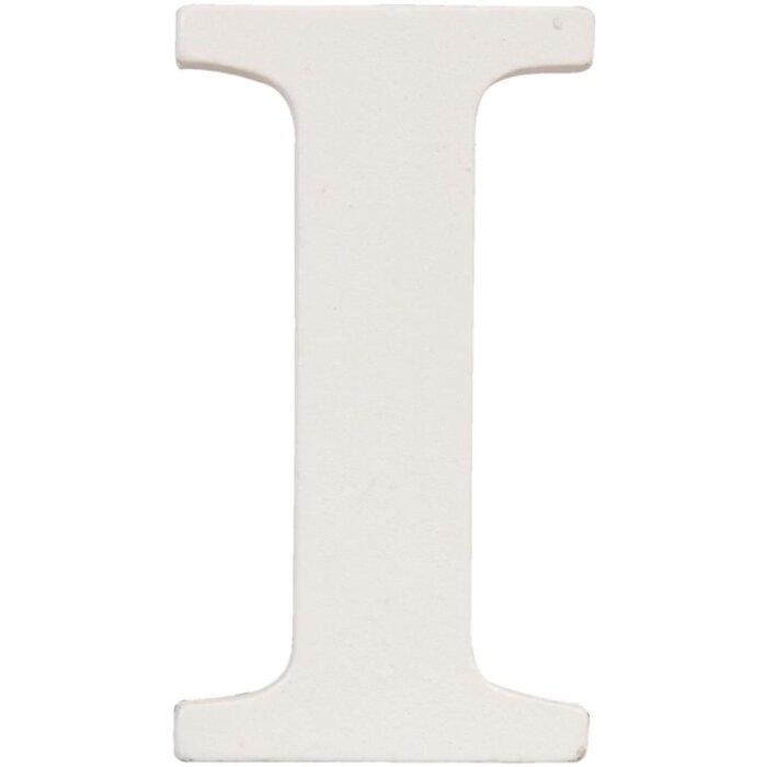 Буква I - 4x8 см МДФ