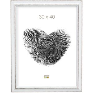 Landhausrahmen S221 schwarz 30x40 cm