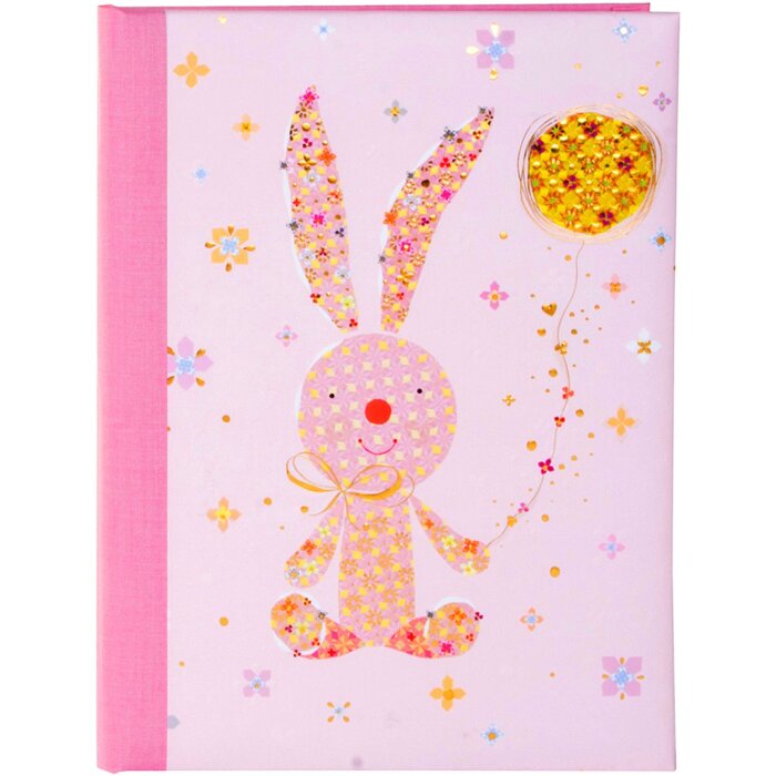Дневник для малыша Goldbuch Bunny розовый 21x28 см