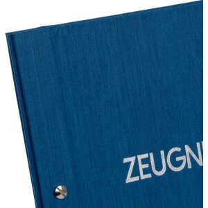 Zeugnismappe Colours blau