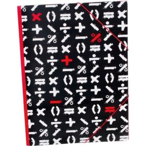 Sammelmappe A3 Einstein schwarz, hochwertiger...