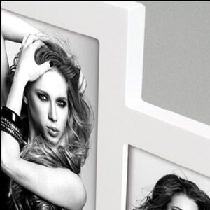 ZEP фоточасы TRIESTE белые 8 фото 10x15 см (52x52 см)