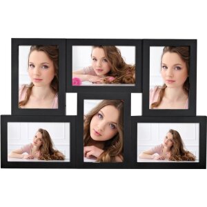 ZEP Фотогалерея Андорра 6 фото 10x15 см черный 46x29 см