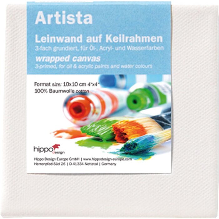 Leinwand 1,5x2,0 cm 10x10 cm