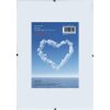 HNFD Cliprahmen 10,5x15 cm bis 70x100 cm Normal Antireflex Acrylglas Rahmenlos