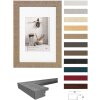 Walther Holzrahmen HOME mit Passepartout 10x15 cm bis 70x100 cm viele Farben
