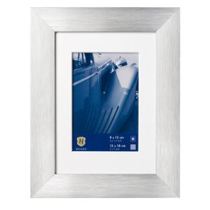 Алюминиевая фоторамка Henzo Luzern со скошенным срезом passe-partout