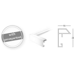 Пластиковая рамка Henzo METALLICA с пассатижами от 10x15 см до 70x100 см