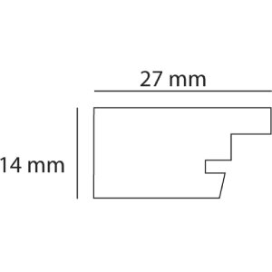 Деревянная рамка Henzo Дрифтвуд с пассатижами от 10x15 см до 70x100 см