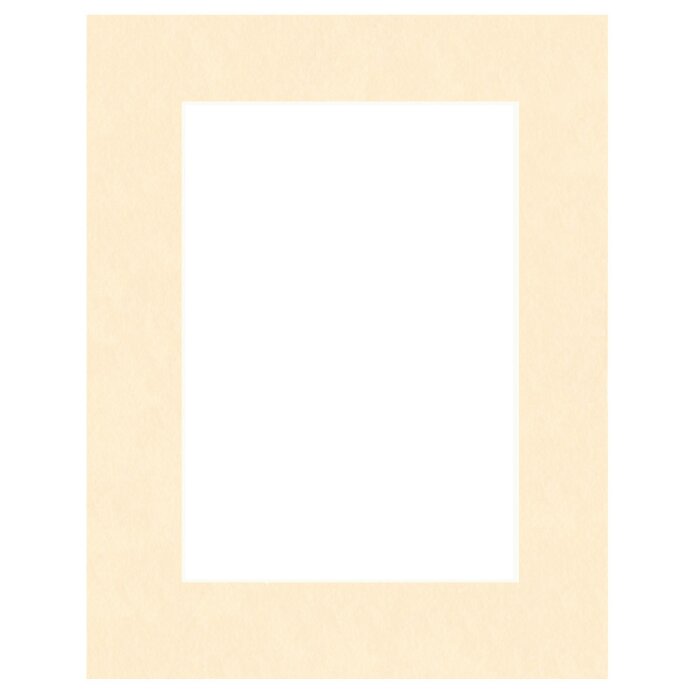 HNFD Schrägschnitt-Passepartout Vaniglia 40 Größen 1,4 mm 40°