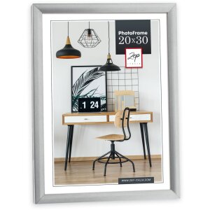 ZEP Kunststoffrahmen New Easy 10x15 cm bis 60x80 cm schmal Blockprofil Klarglas