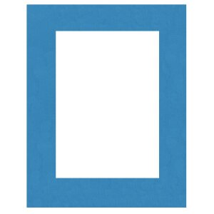 HNFD Fertig-Passepartout Blu Ortensia 1,4 mm 40...