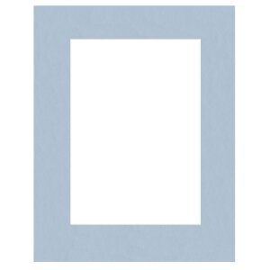 Passepartout Celeste 40 Größen hellblau