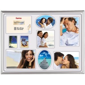 Пластиковая фотогалерея Мадрид 10x15 см, 13x18 см серебро