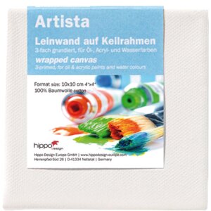 waltherdesign Leinwand 3-fach grundiert für Öl...