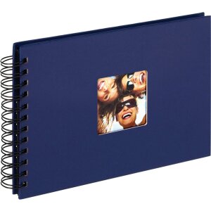 Walther Spiralalbum FUN 23x17cm 30x30cm 40 50 schwarze Seiten ohne Pergamin