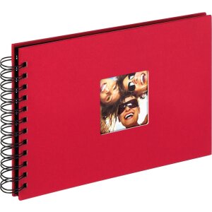 Walther Spiralalbum FUN 23x17cm 30x30cm 40 50 schwarze Seiten ohne Pergamin