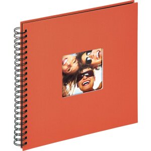 Walther Spiralalbum FUN 23x17cm 30x30cm 40 50 schwarze Seiten ohne Pergamin