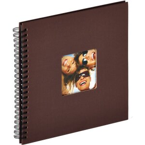 Walther Spiralalbum FUN 23x17cm 30x30cm 40 50 schwarze Seiten ohne Pergamin